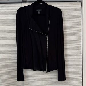 Kenneth Cole Black Women's Blazer with Zipper